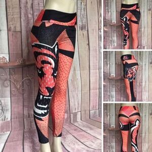Cincinnati Bengals Silky Leggings New